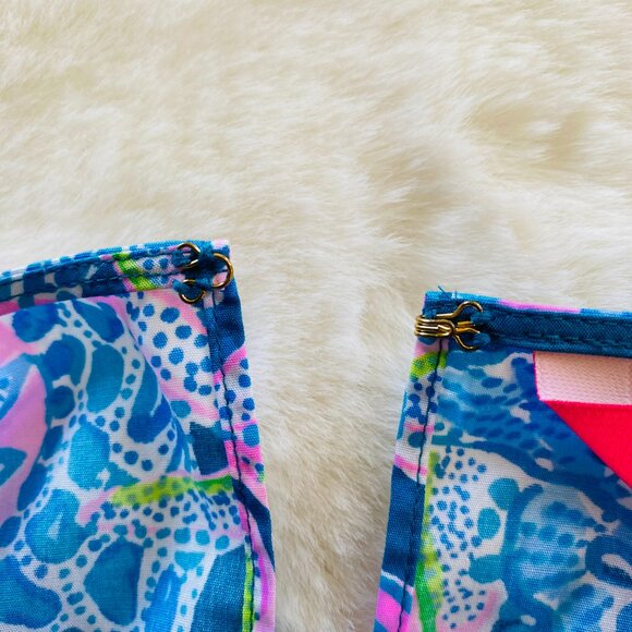 NEW with TAGS Lilly Pulitzer Bernadette Top in Macaw Blue size XXS MSRP $128 - Picture 8 of 13